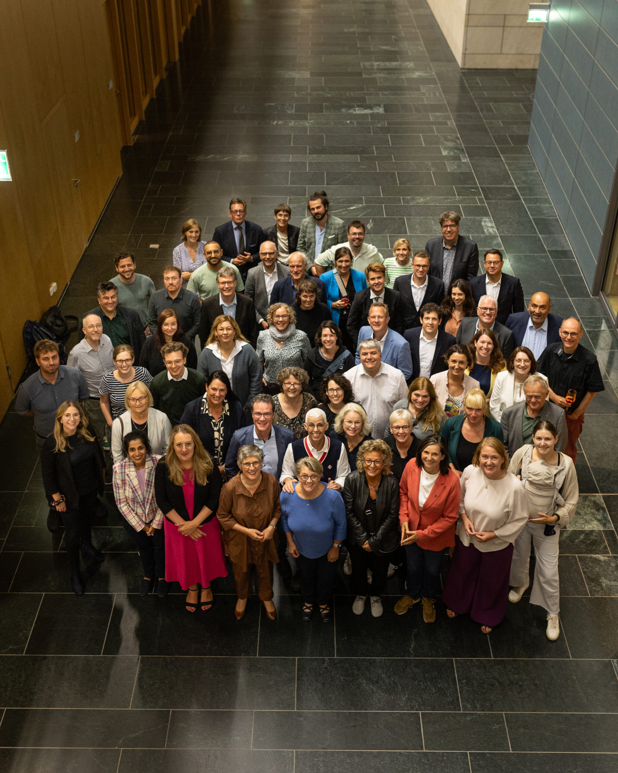 Gruppenfoto, grüne Fraktion